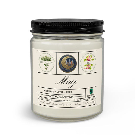 May Birth Month Gift Set with Matches & Wick Trimmer