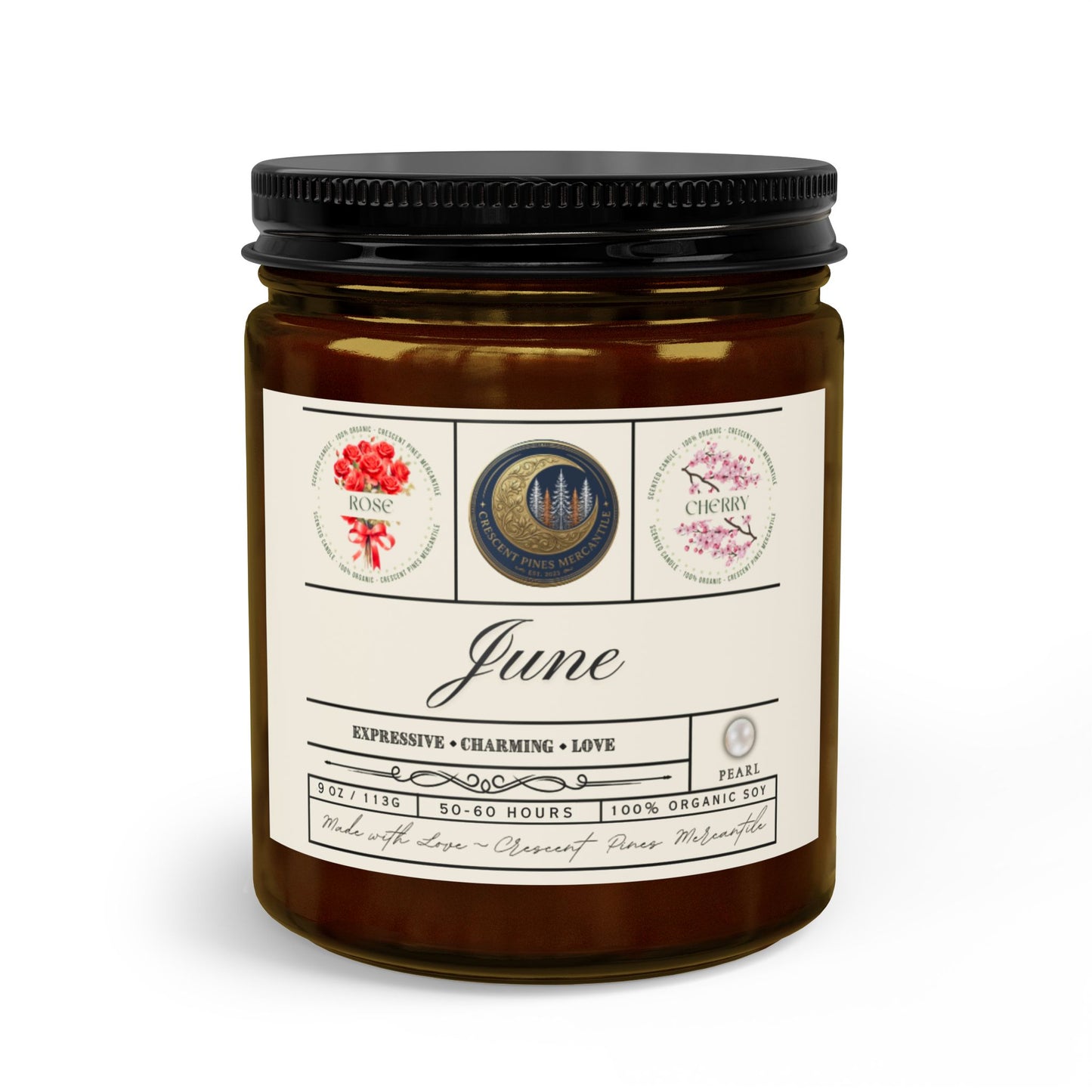 June Birth Month Gift Set with Matches & Wick Trimmer