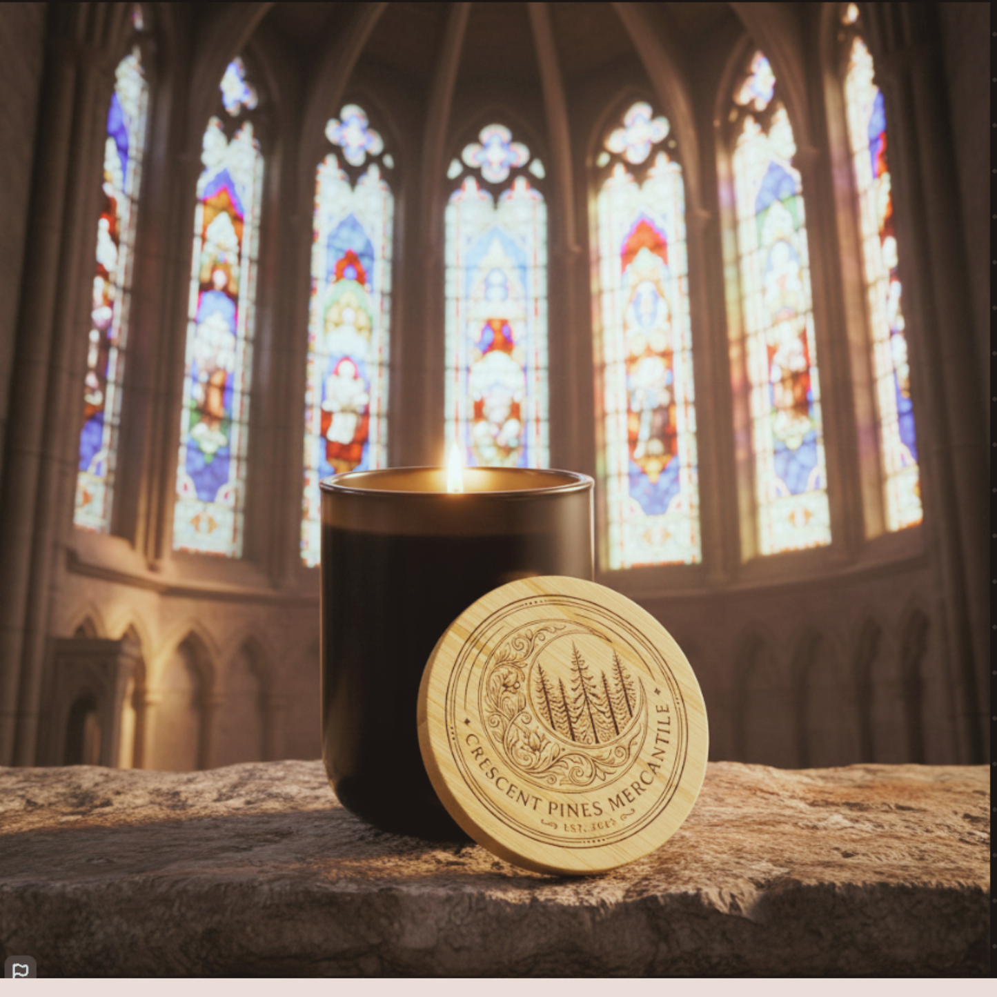 *Eco-Friendly Luxury Soy Candle