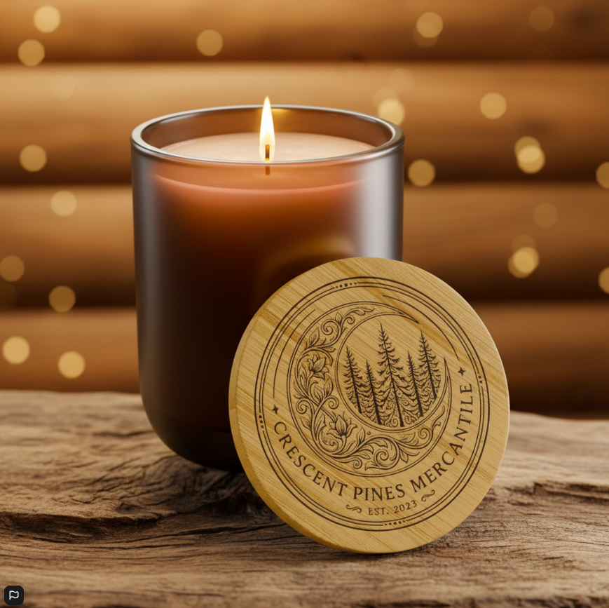 *Eco-Friendly Luxury Soy Candle