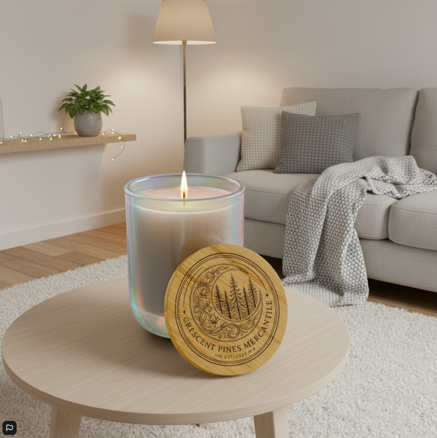 *Eco-Friendly Luxury Soy Candle