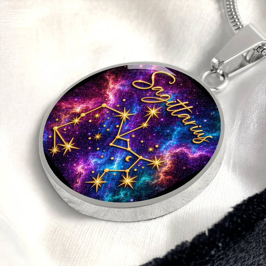 Zodiac Constellation Necklace | Astrology Birth Sign Pendant