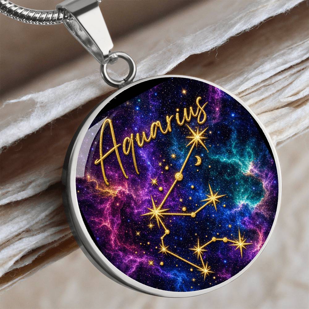 Zodiac Constellation Necklace | Astrology Birth Sign Pendant
